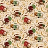 Riley Blake Designs Up on the Housetop Santa Rides Snowflake
