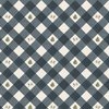 P&B Textiles Lodge Life Pinecone Plaid Slate Blue