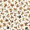 QT Fabrics Yippie Ki Yay! Cowboy/Cowgirl Toss Cream