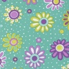 Moda Pick Me! Flower Power Aqua