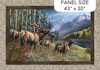 Northcott Timber Trails Naturescapes Panel Taupe/Multi