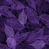 P&B Textiles Foliage Texture Leaves Purple