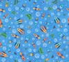 Maywood Studio Space Monsters Rush Hour Spaceships Medium Blue