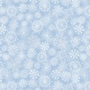 Benartex Woodland Wonderland Snowflake Light Blue