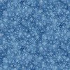 Hoffman Fabrics Midnight Perch Mini Snowflakes Navy/Silver