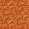 Andover Fabrics Midnight Moon Crescent Moon Pumpkin