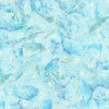 P&B Textiles Painted Sea Linear Bursts Light Teal