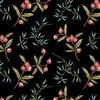 Andover Fabrics Dahlia Coralberry Dusk