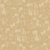 Riley Blake Designs Peter Rabbit and Benjamin Bunny Tonal Garden Tan