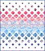 Wishwell Wild Blue Double Diamond Fade Free Quilt Pattern