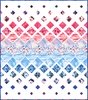 Wishwell Wild Blue Double Diamond Fade Free Quilt Pattern