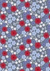 Lewis and Irene Fabrics Forever Blooms Floral Palette Slate Grey