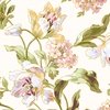 Maywood Studio Grand Entrance Scrolling Tulips Metallic Cream