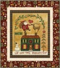 Up on the Housetop Free Quilt Pattern