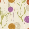 Benartex Wishflower Wishing Field Orange/Multi