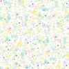 P&B Textiles Sally's Speckle 108 Inch Wide Backing Fabric Paint Splatter Teal/Yellow