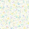 P&B Textiles Sally's Speckle 108 Inch Wide Backing Fabric Paint Splatter Teal/Yellow