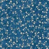P&B Textiles Vineyard 108 Inch Wide Backing Fabric Vine Scroll Blue/Silver