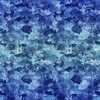 QT Fabrics Pacifica Ocean Scenic Ombre Blue