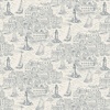 Andover Fabrics High Tide Harbour View Cream