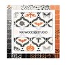 Goth Gardens 5" Squares by Maywood Studio