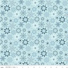Riley Blake Designs Winter Magic Snowflakes Aqua
