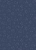 Lewis and Irene Fabrics Forever Blooms Ephemeral Beauty Prussian Blue