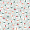 Maywood Studio Kimberbell Vintage Flora Honeycomb Flower Grey