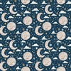 Riley Blake Designs Baby Boy Flannel Moon And Stars Navy