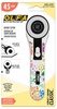 Olfa Splash 45mm Rotary Cutter - Limited Edition Blooming Garden