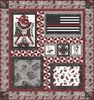 Thin Red Line II Free Quilt Pattern
