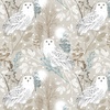 Blank Quilting Winter Whispers Owls Tan
