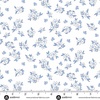 Andover Fabrics Colored Me Whispered Treasure Blooms Blue Cotton