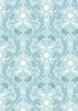 Lewis and Irene Fabrics A Winter's Moon Stag Ice Blue with Pearl