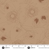 Andover Fabrics Colored Me Whispered Protea Whisper Mocha