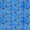 Clothworks Faith Crosses Dark Blue