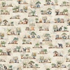 QT Fabrics Home Sweet Home Floating Shelves Cream
