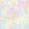 Andover Fabrics Color Wheel Rainbow Stitched Day