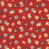 Michael Miller Fabrics Camping Life Campers Red