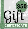 $50 Gift Certificate