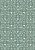 Lewis and Irene Fabrics The Water Gardens Serenity Forest Green