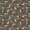 Blank Quilting Nature's Symphony Mixed Flowers Black