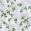 Hoffman Fabrics Fly Freely Flower Sprays Lilac/Silver