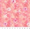 Northcott Dragonfly Dreams Floral and Dragonfly Peach/Multi