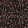 Clothworks Faboolous Candy Black