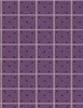 Wilmington Prints Blackberry Bramble Dots & Stripes Purple
