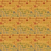 Riley Blake Designs It Takes a Village Community Text Honey