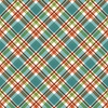 Blank Quilting Autumn Blessings Plaid Teal