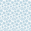Clothworks Scandinavian Winter Snow Flurries Blue