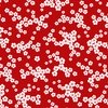Blank Quilting Anthem Spaced Floral Dark Red